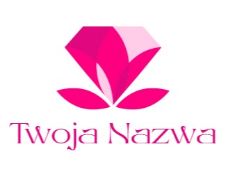 Projekt graficzny logo dla firmy online Diamond Flower